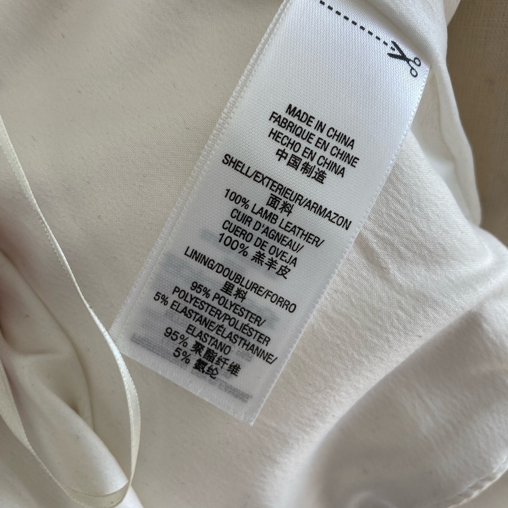 Brand new BIRD by JUICY COUTURE LEATHER HALTER TOP - Picture 7 of 12